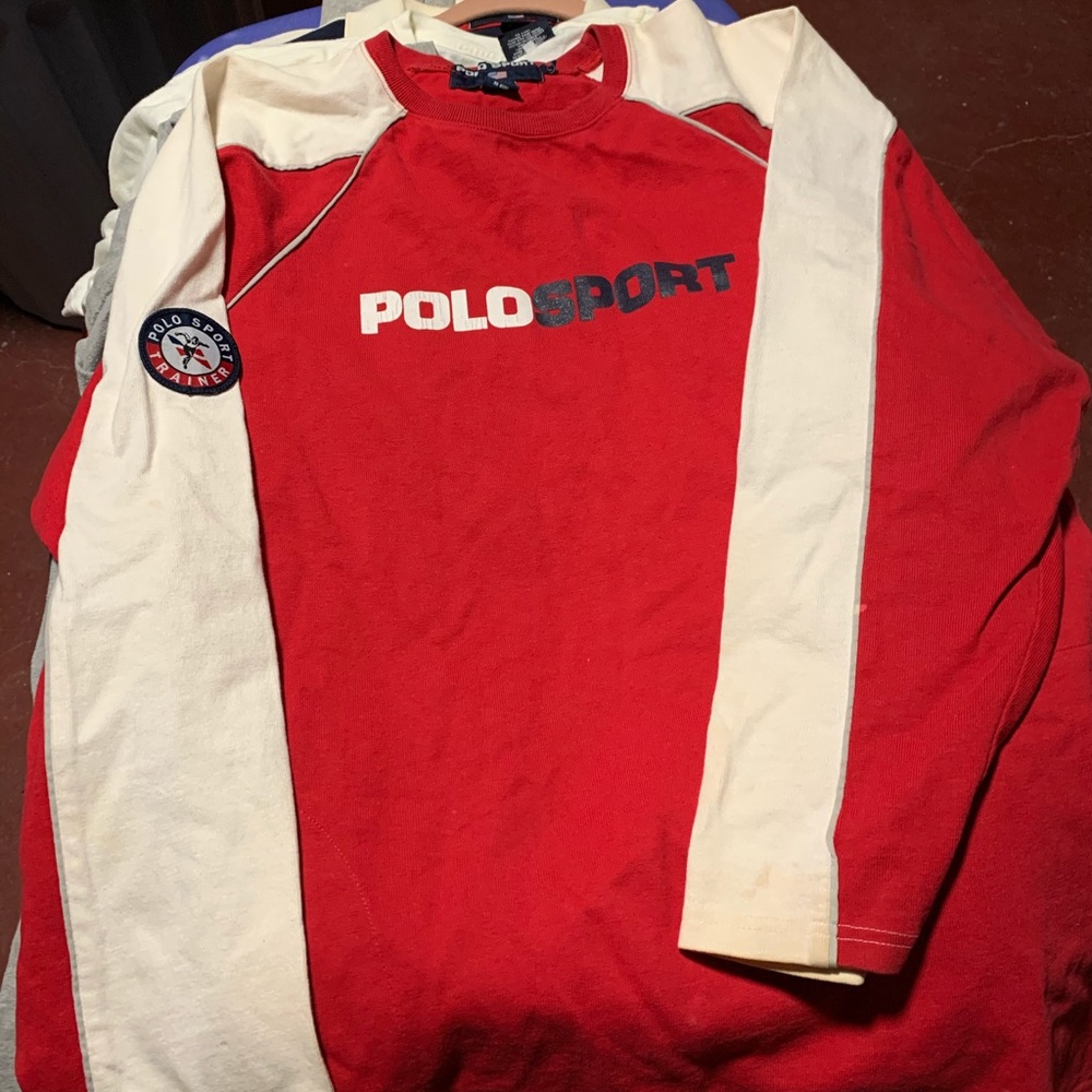 Polo sport trainer sweater